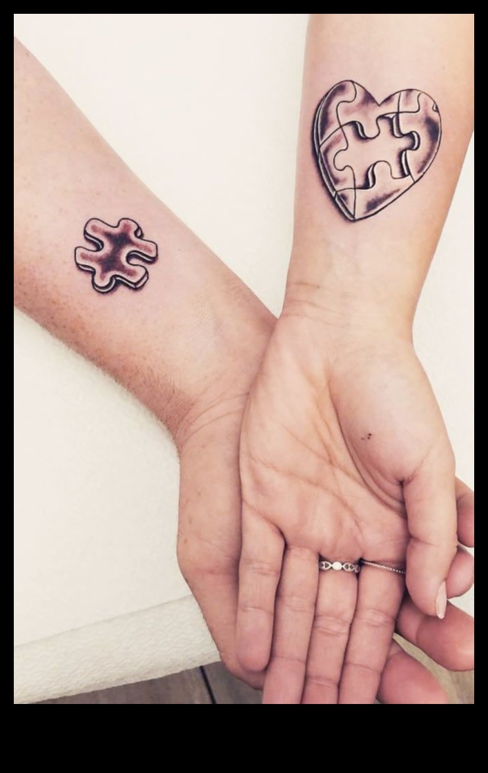 Συμβολικοί δεσμοί: Τατουάζ ζευγαριού που γιορτάζουν την άθραυστη ουσία της αγάπης