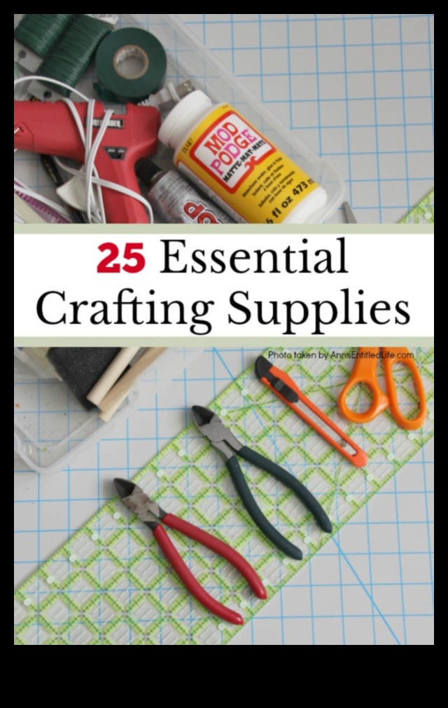 Ο οδηγός σας για τα βασικά προμήθεια χειροτεχνίας DIY 3 Βασικά στοιχεία χειροτεχνίας DIY: Mastering Basic Techniques for Success