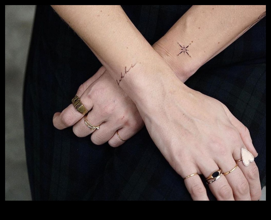 Chic Simplicity: Μινιμαλιστικά τατουάζ καρπού για μοντέρνα Vibes