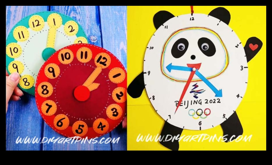 Ρολόγια DIY Papercraft: Χειροποίητα ρολόγια για διακόσμηση