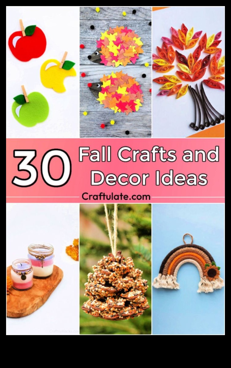 Γιορτάστε τη συγκομιδή: DIY χειροτεχνίες για ένα εορταστικό φθινόπωρο