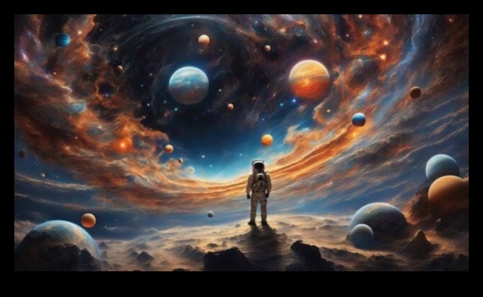 Celestial Odyssey: A Weightless Journey Through the Cosmos