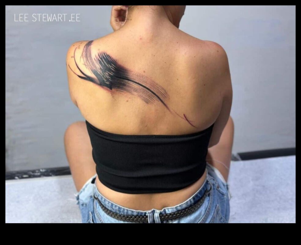 Bold Brushstrokes: Masterful Craftsmanship in Back Tattoo Chronicles
